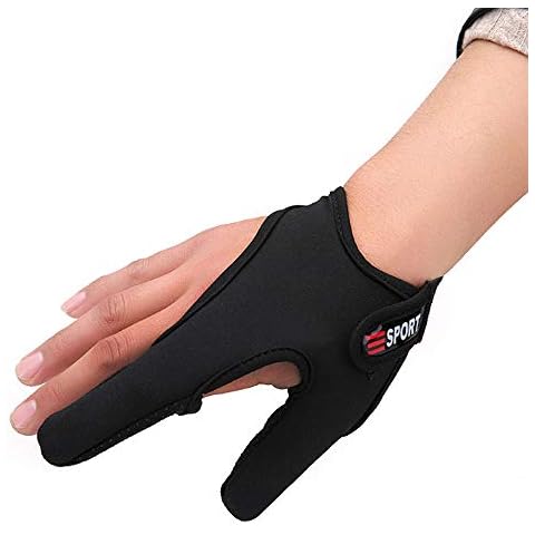 LA HAUTE Breathable Fishing Protective Gloves Cover