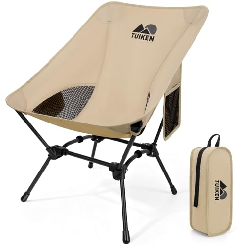 TUIKEN Ultralight Camping Chair Backpacking Chair, Portable...