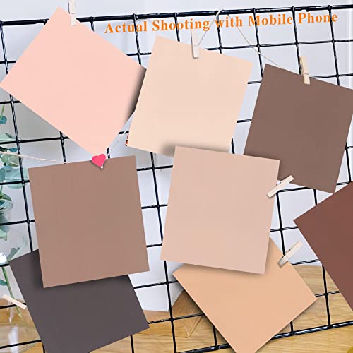 Image of Tintnut Skin Tone Heat Transfer Vinyl,10 Sheets 12x10in Iron on Vinyl | Neutral earthy tone PU HTV sheets,easy cut & weed,stretch washable,works with iron & heat press for handmade crafts
