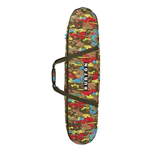 Burton Kids' Space Sack Board Bag, Bright Birch Camo Print, 130
