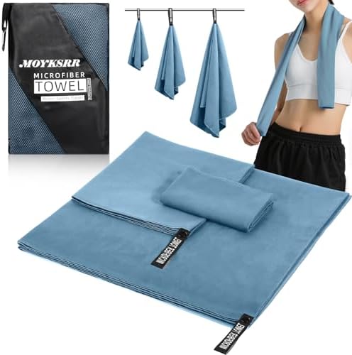 MOYKSRR Serviette Microfibre, Serviette en Microfibre, Serviettes...