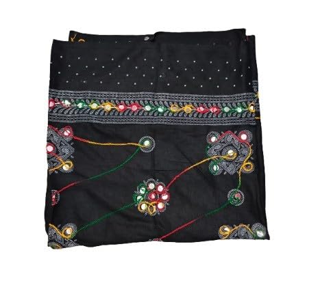 Image of Dupatta for Women | Multicolour Marble Dyed | Light Scarf with Fringe Ends