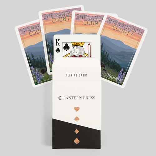 Baraja Poker 52 cartas Shenandoah County Virginia miniatura 6