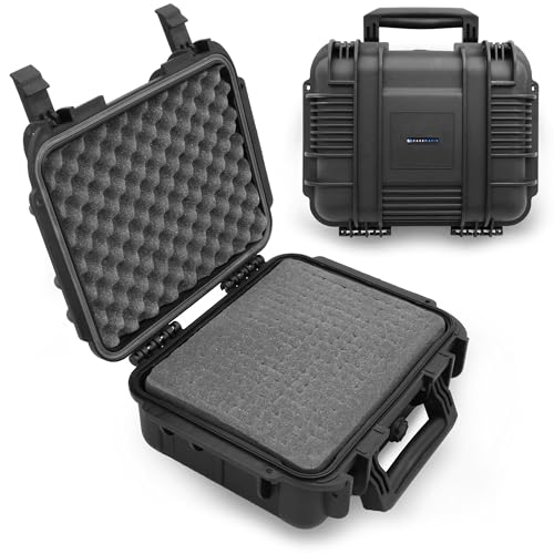 CASEMATIX 14" Waterproof Hard Case with Customizable Foam for Por...