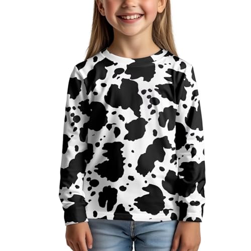 Image of Uourmeti Girls Graphic Tees Long Sleeve T Shirts for Teens Casual Tshirts Junior Sportswear Fall Tops