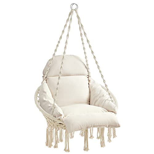 SONGMICS Hamaca Silla, Silla Colgante, Hamaca Colgante con...
