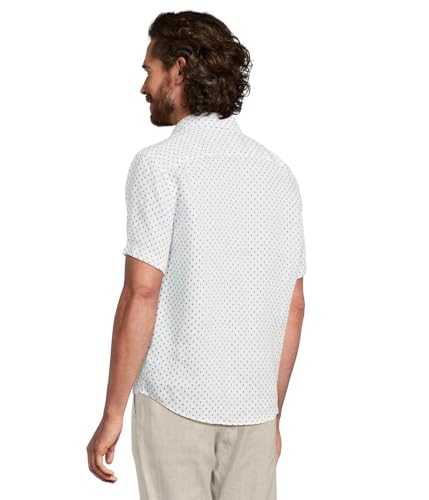 UNTUCKit Men's Linen Short Sleeve Dixon Shirt3