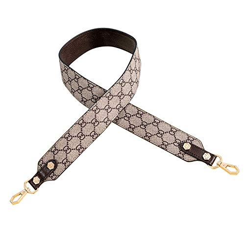 Replacement Shoulder Strap Leather Wide Handbag Shoulder Straps Crossbody Strap Double-sided Strap 39.37inch Lenght (Coffee)2