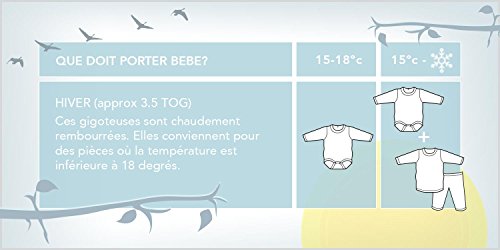 Slumbersac Sacchi Nanna con PIEDINI in tinta unita...