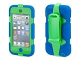 Griffin Blue/Green Survivor Case + Belt Clip for iPod touch (5th/ 6th gen.) - Extreme-duty case