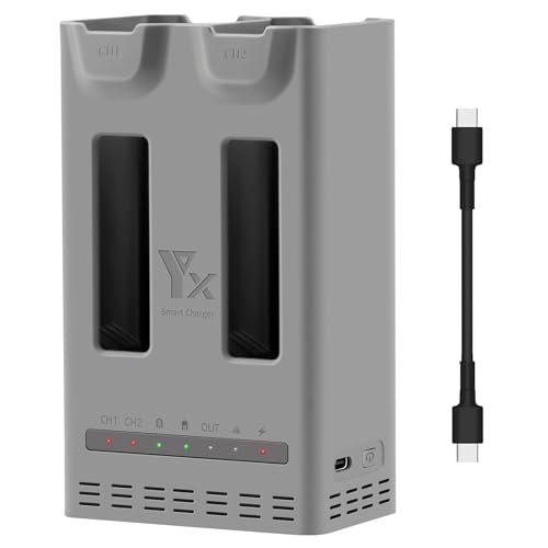 Cargador rápido DJI Avata 360 banco de energía y hub de carga portátil