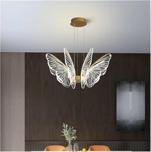 Lustre papillon en acrylique et lampe suspendue design - 2