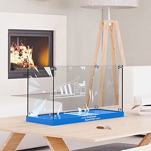 CALEN Staubdichte Vitrine für Lego 10282 Superstar, Acryl Vitrine Schaukasten Display Case, Kompatibel mit Lego 10282… – Bild 4