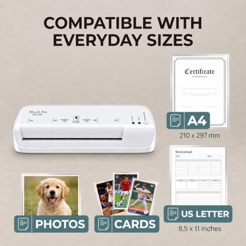 Image of 9 Inch Laminator Machine with 40 Laminating Sheets