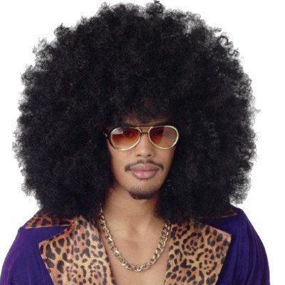 260 g XXL PARRUCCA AFRO Boccoli Parucca AFRO