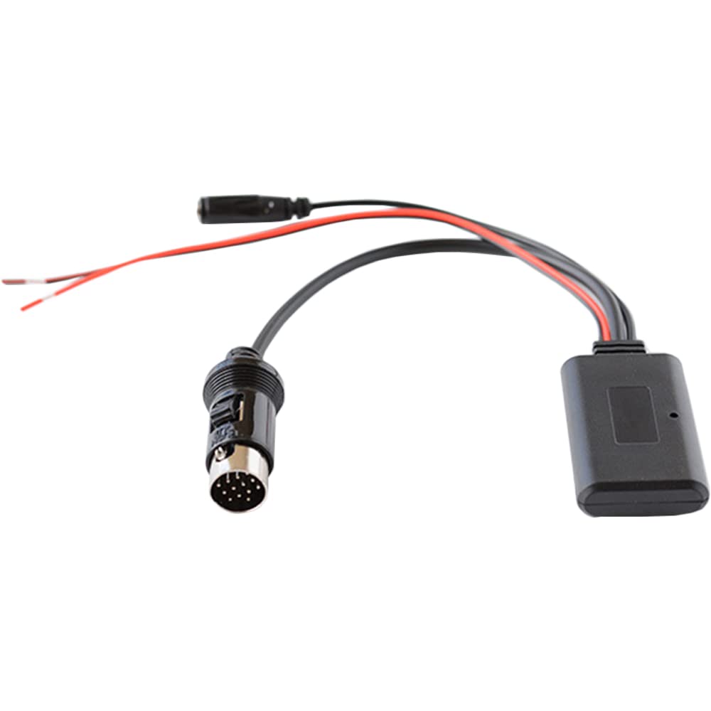 Riloer Cavo AUX Bluetooth e cavo microfono, adatto per tutti gli host CD Kenwood a 13 pin