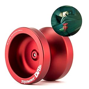 YoyoFactory DV888 Metal Yo-Yo – Rood (beginner vriendelijke metal yo-yo)