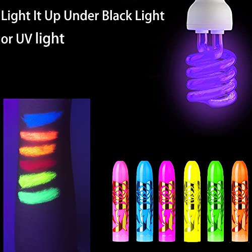 Eyigylyo EY-GLOW FACE PAINT In The Black Light Face & Body Paint thumb #7