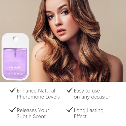 Mist Hydrating Hand Sanit-izer Spray for Adults,Multi-Flavor,Cleanses Your Hands,Hand Sanit-iser Mini,Hand Sanit-iser Travel,Small Hand Sanit-iser,Spray Sanit-iser for Hands,Natural,(Lavender) - Image 4
