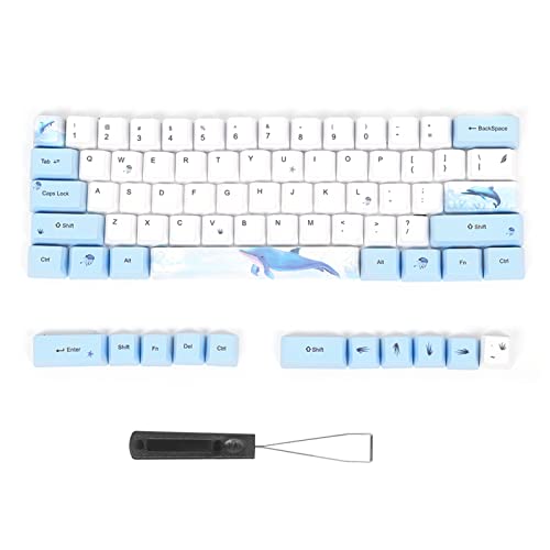 Clavier mécanique fleurs de cerisier avec 73 touches PBT pour bureau zen
