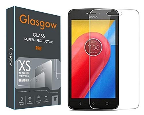 Glasgow Screen Protector For Motorola Moto C Plus (Transparent) Full screen coverage (B082HRM46X) Amazon Price History, Amazon Price Tracker