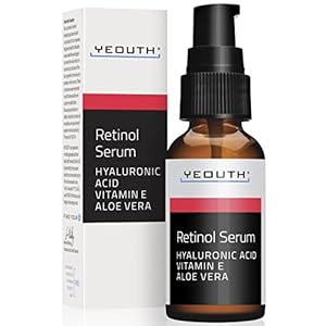 YEOUTH Retinol Serum, Tretinoin Serum for blemishes, Best Face Retinol + Vitamin E Serum, Great Combo with Vitamin C Serum, Retinol Serum for Men and Women 1oz[2]