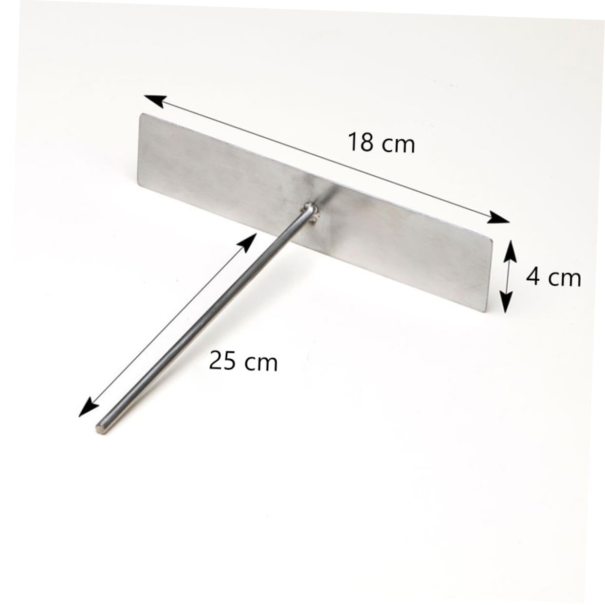 NAMOARLY Stainless Steel Pancake Rake Crepe Spreader Large Cooking Utensil for Easy Batter Spreading for Crepes Pancakes Lightweight Design