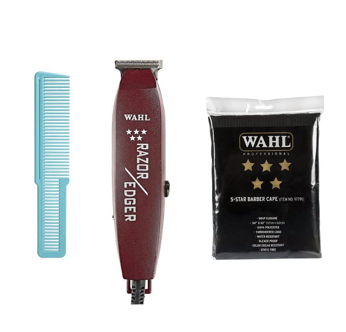 Wahl Professional 5 Star Razor Edger, Large Styling Aqua