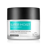 SCINIC Super Moist Facial Cream 2.7 fl oz (80ml) | Long Lasting Moisturizing Effect | Plant-derived...