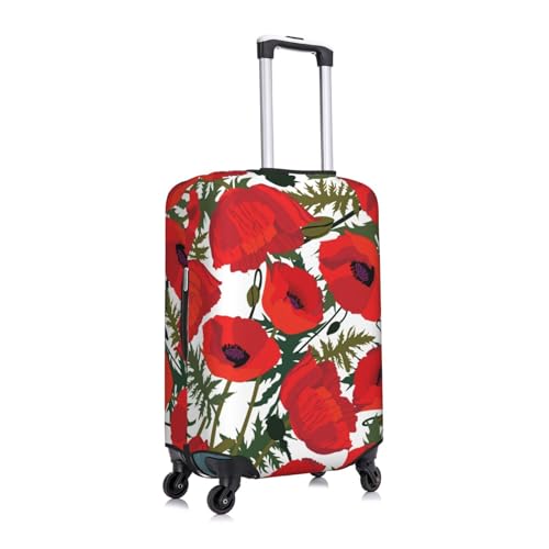 Flower Pattern Print Luggage Suitcase Covers Elastic Washable Luggage Protector Luggage Covers For Suitcase3