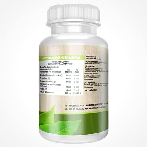 Acido Fólico, acido alfa lipoico farmacias guadalajara Marca YA'AX VIDA (2)