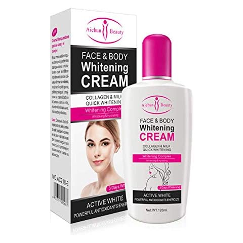 120ml Body Cream, Collagen Milk Face Body Cream Skin whitening Moisturizing Body Lotion Skin Lightening Cream Body Care Cover
