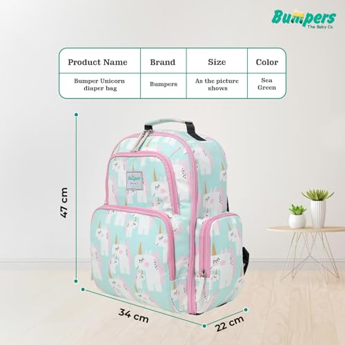 Image of Bumper Baby Diaper Bag | Waterproof Maternity & Travel Bag