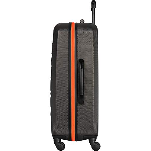 nautica luggage grey orange
