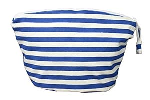 HVE Printed Stripes Makeup Pouch for Womens | Stylish Pouches for Makeup Accessories & Travel Organiser, Cosmetic Pouch, Toiletry Make up Bag for Girls| (Multicolour)