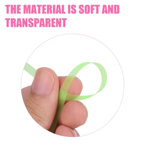4 Pack Marcadores Adhesivos Transparentes para Mahjong miniatura 4