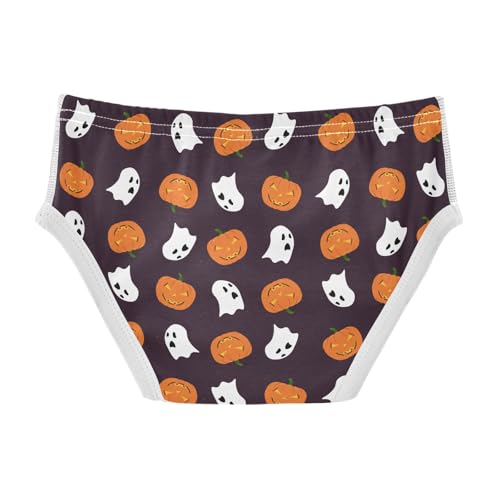 Cotton Little Boys Briefs Soft Halloween Ghost Toddler Underwear2
