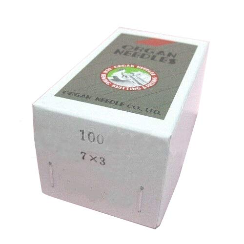 100 Organ 7X3 DYX3 794 Sewing Machine Needles Singer Consew Highlead (Size 25 (Metric 200))