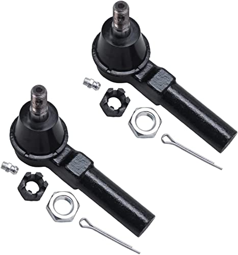 Image of Detroit Axle - 6pc Front End Control Arms Kit for 04-07 Ford Freestar Mercury Monterey, 2 Lower Control Arms w /Ball Joints 4 Tie Rod Ends 2004 2005 2006 2007 Replacement