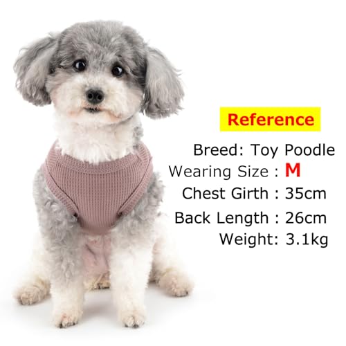 Zunea Dog Shirts for Small Dogs Summer Vest T-Shirt Soft Breathable Puppy Clothes Basic Tee Shirt Pet Sleeveless Tank Top Chihuahua Yorkie Cat Sweatshirt Apparel Purple M - Image 3