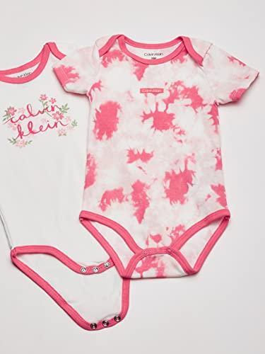 Calvin Klein baby-girls 4 Pieces Pack Bodysuits2
