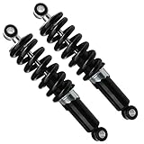 ZXTDR 2 Pack of 270mm 10.6'' Rear Shock Absorber Suspension Sensa-Trac Load for Dirt Pit Bike Motorcycle 1200LBS
