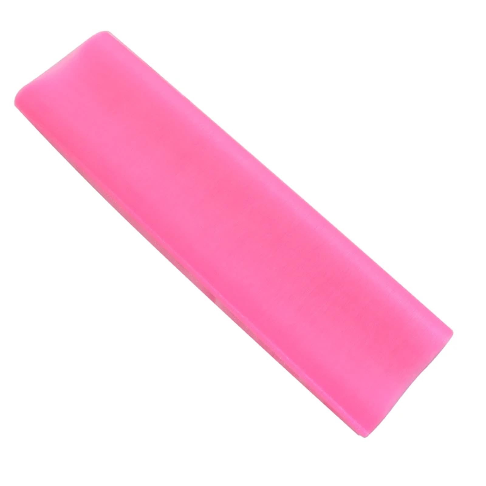 Tulle Fabric Roll 10Pcs Crystal Organza Tulle Roll Fabric for Wedding Party Decoration Organza Chair Sashes Width 45cm(Pink)