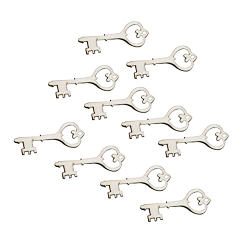HEMOTON 10 Piezas De Madera Natural Para Manualidades Adornos De Madera Decoración De Boda Tarjetas De Boda Formas De Madera Astillas De Madera Recortes De Madera Para Pintar Talla
