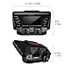 PRUVEEO Dash Cam, 1080P Front and Rear Dash Camera for Cars, Night Vision WDR, Dashcam with Rotatable Lens, Loop Recording, G-Sensor, Parking Monitor, Free 64GB Card