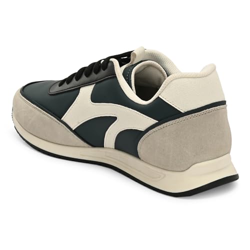 Image of Cruiser Men's Sneakers | Cushioned Insole Comfortable Shoes | Trendy & Stylish Modern Sneakers | Durable TPR Sole Casual Walking Footwear (2663)
