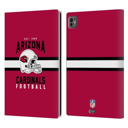 Étui en Cuir iPad Pro 11 M4 M5 Casque Arizona Cardinals Luxe