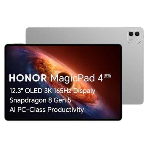 HONOR MagicPad4 12.3 OLED Snapdragon 8 Gen 5 12GB RAM 256GB ROM MagicOS Tablet