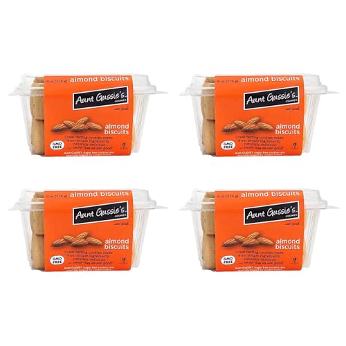 Aunt Gussie's - Sugar Free Wheat Almond Biscuits - 4 Pack