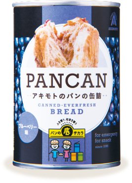Amazon | パン・アキモト PANCAN パンの缶詰め24缶セット(ブルーベリー